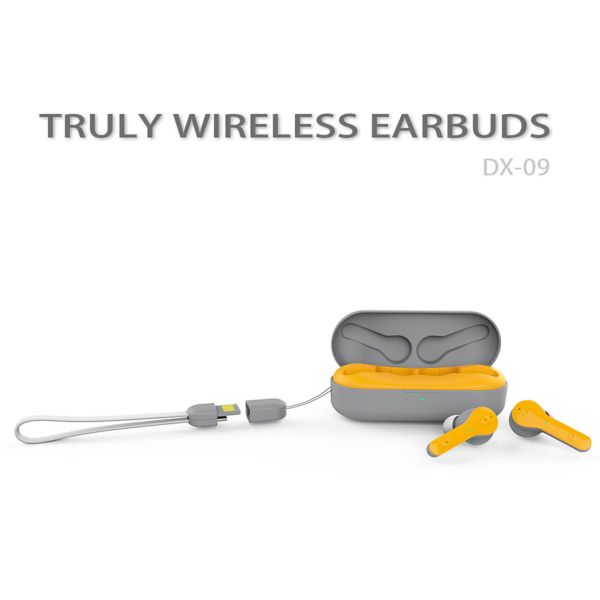 Auto Pairing Mono Bluetooth Headphone T5 TWS Touch Control 100hrs Standby Time