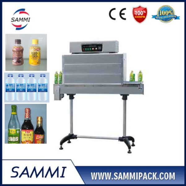 BSS-1538C Shrink Packing Machine , Semi Auto Bottle Cap Wrapping Machine
