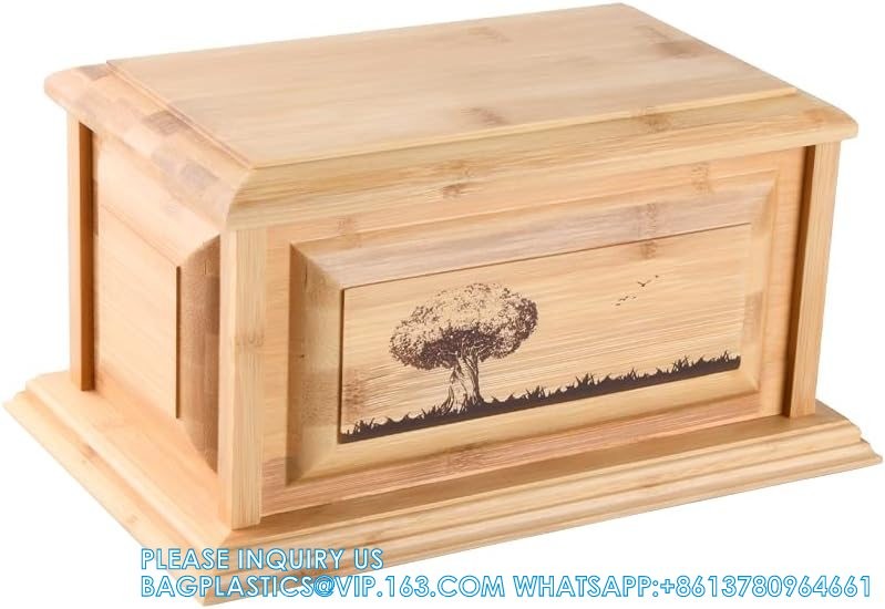 Tree Of Life Wooden Urns For Human Ashes Adult Male/Female, Professional Decorative Cremation Wood Urn For Ashes