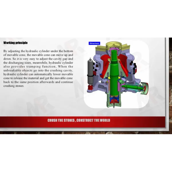 HST Series Cone Crusher Machine Single Cylinder Hydraulic Rock Mining Machine