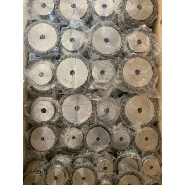 24A10T Blacken Treatment Harden Tooth C45 steel large platewheels roller chain sprocket