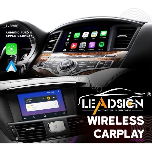 Apple CarPlay Multimedia Video Interface , Android Auto Interface For Infiniti Q60
