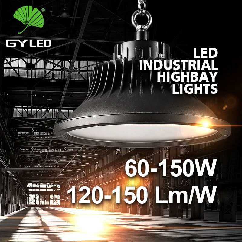 IP66 High Lumen Led Lights , 60w 150w UFO Led High Bays For Gas Station