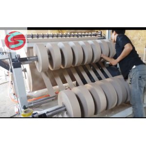 Stable Paper Roll Paper Slitter Rewinder Machine Pneumatic Lifting