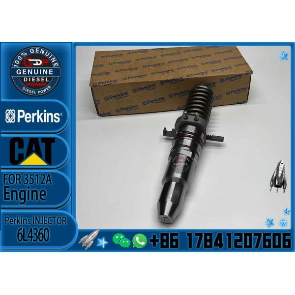 Common rail injector fuel injecto 6L4360 0R-8338 111-3718 10R-1252 for 3512A Excavator 3512/3516/3508