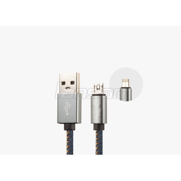 Mobile Accessories Micro USB Data Cable 5V 2A Nylon OEM / ODM for Android