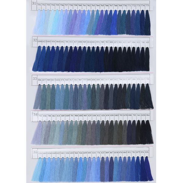 Polyester Sewing Thread for Machine Embroidery Supplies and 100% Spun Polyester Yarn