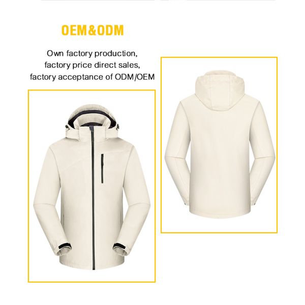 Windproof and Waterproof Men's Jacket All Seam-Sealed with Great Breathability Outdoor Sports for Men