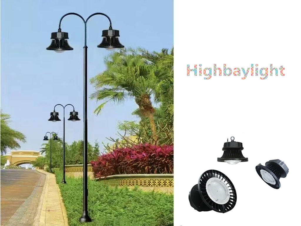 150W Industrial High Bay LED Lighting 110Lm Led High Bay Flood Lights