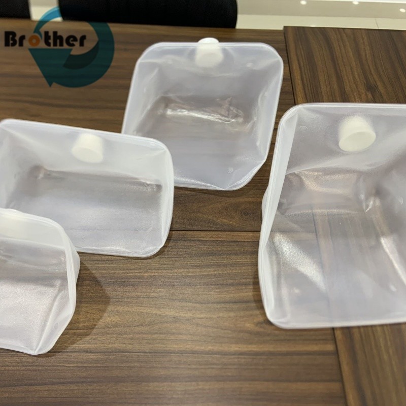 20L Cubitainer Soft Foldable Medical Plastic Bucket LDPE Liquid Reagent