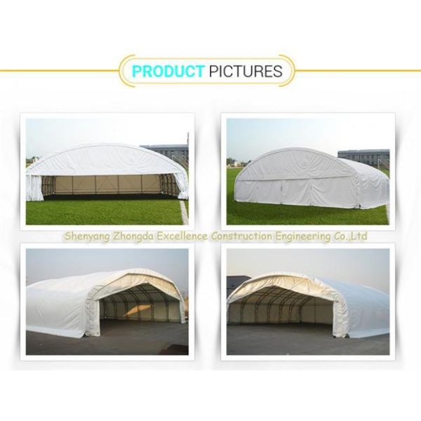High Strength Rustproof Air Plane Hanger With Steel Space Truss Structure