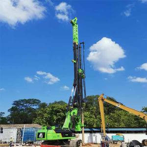 China 32T 700mm Crawler Kelly Bar Hydraulic Rock Helical Pile Rig wholesale