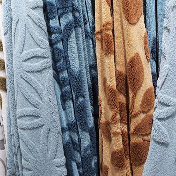 Soft Comfortable Micro Coral Plush Blanket Fake Fur Blanket For Home