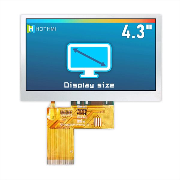 4.3 inch 800x480 TFT LCD Display Module With RGB Interface