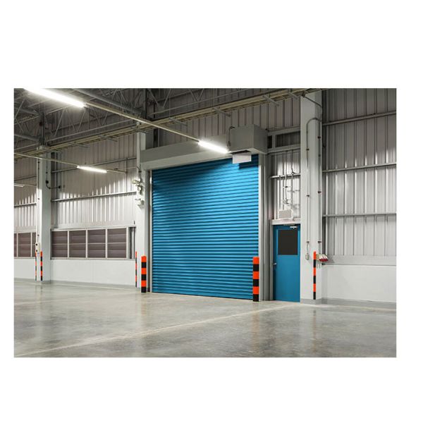 Anti Explosion Steel Roller Shutter Door Heavy Duty Remote Control Roll Up Door 1.5kw