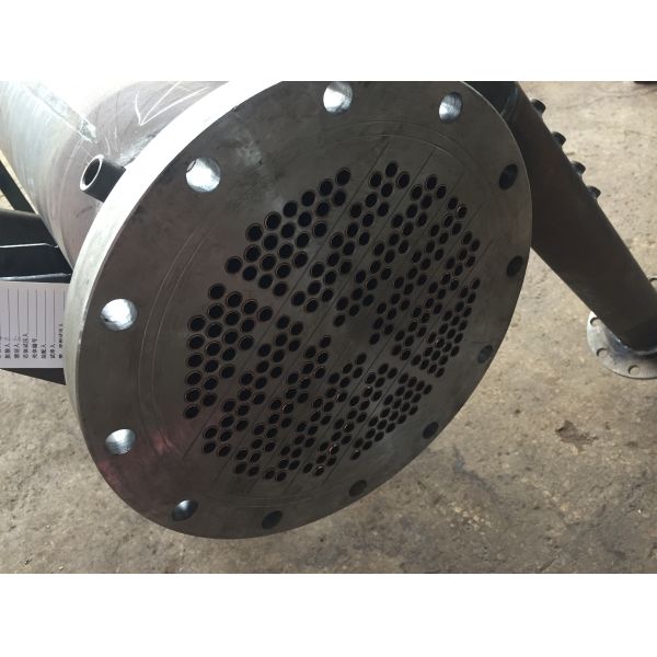 Dry Type Tube Condensing Unit , Vertical Flooded Type Evaporator For Chemical Industrial