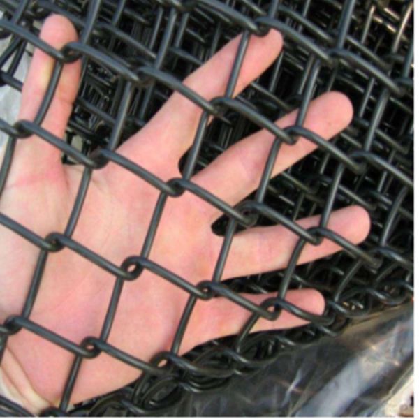 Pvc Coated Hot Dipped Galvanized Chain Link Fence Rolls 50m