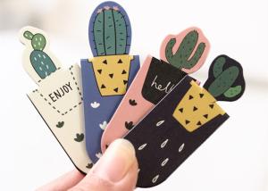China Personalized Magnetic Bookmarks Clips , Durable Custom Made Bookmarks wholesale