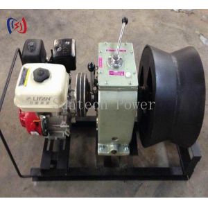 Core Grinding Reel Cable Take Up Machine Transmission Line Stringing Tools