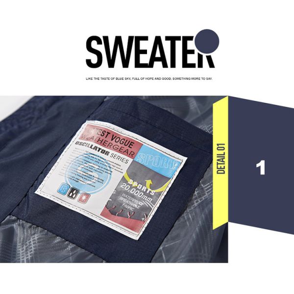 Cotton Waterproof Mountaineering Jacket Storm Windproof Thin Coat