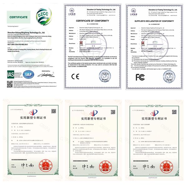 Round Electric Custom Polyimide Heater , 24V Heating Pad For 3D Printer