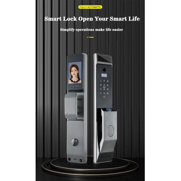 Usmart Go Remote Unlock Face Door Lock Fingerprint Password Face Id Smart Lock