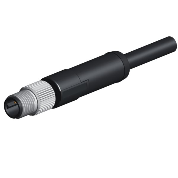 IP67 Automotive Connector 3 Pin Male Shielded Molding Connector M5 Sensor Cable