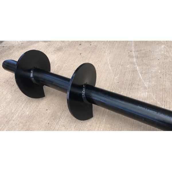 Outdoor Forged Steel Structure Foundation Ground Screw Helix Earth Anchor