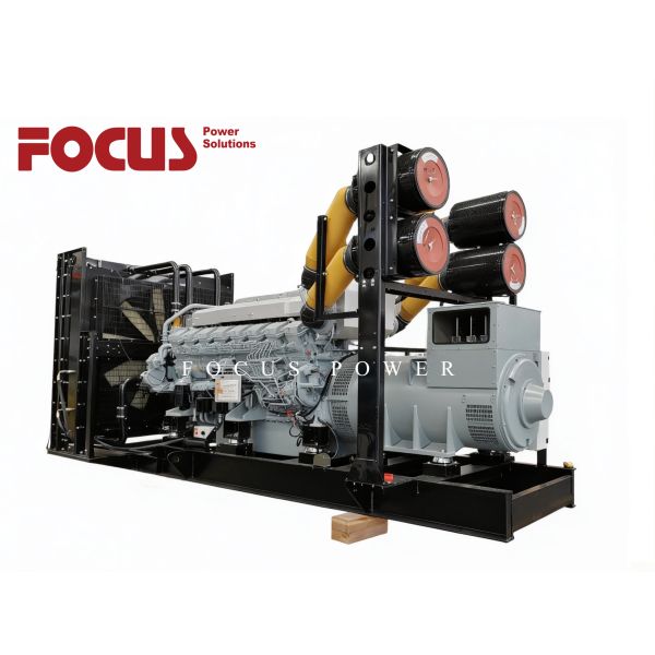 Mitsubishi 20FT Containerized Diesel Generator Sets 800kw Quiet Operation With Auto Start