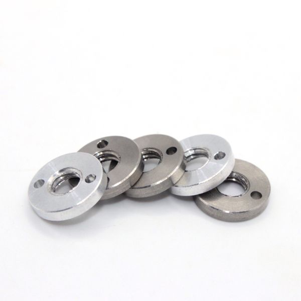 Stainless Steel 304 316 Round Flat Washers Customized with Drilled Holes and Finish