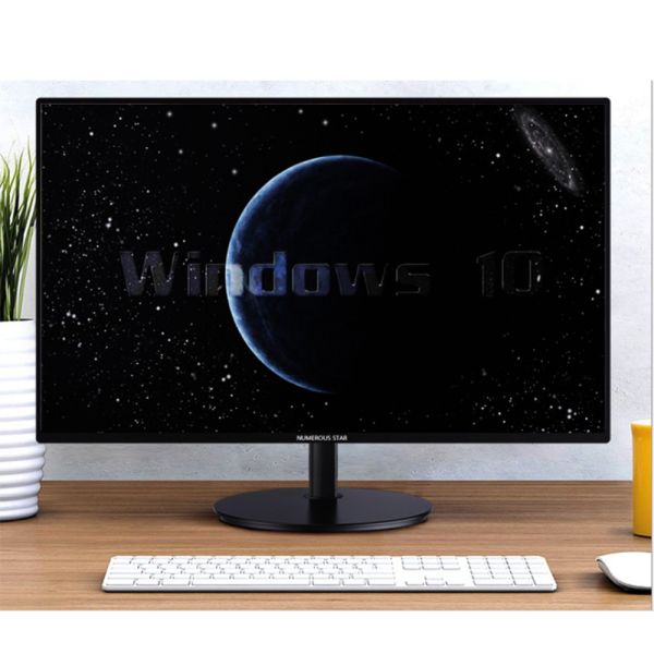 Office Use 250cd/M2 24 Inch Touch Screen Monitor / AC220v Touch Screen Billing Computer