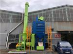 Rotation 20r/Min Wire Rod Shot Blasting Machine High Efficiency