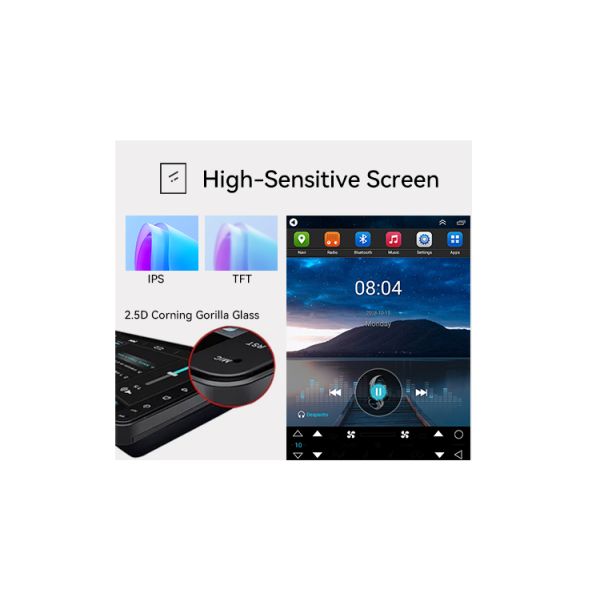 9 inch Car Radio Android Car Touch Screen GPS Navigation auto Radio Car DVD Player Tesla Style For KIA sportage