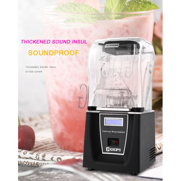 Professional Low Noise 1800W Electric Juicer Blender with Sound Cover for 2L Capacity