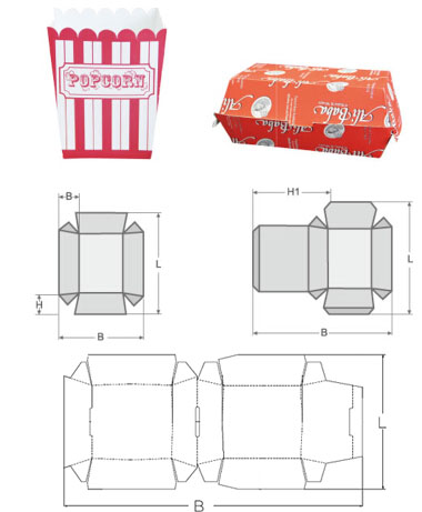 Lunch Takeaway Edge Erecting Paper Box Making Machine