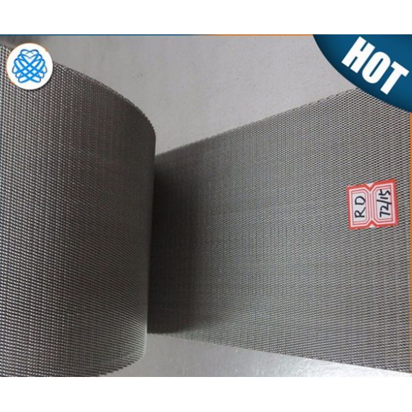 152x24 Stainless Steel 316 Reverse Dutch Weave 150mm Width Wire Mesh for Plastic Extruder