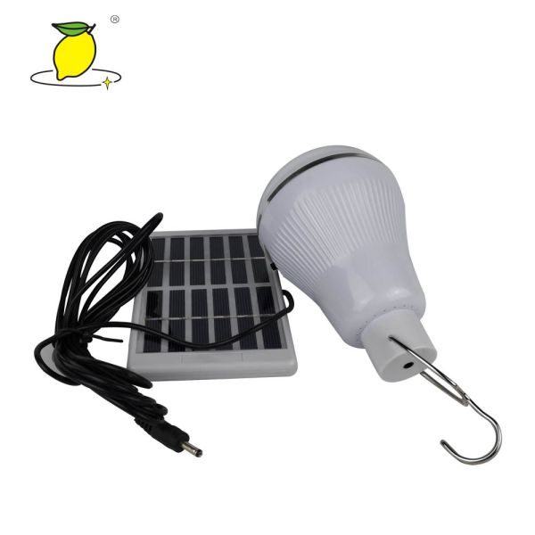 Premium Plastic Solar Rechargeable Camping Lights 560LM Cool White