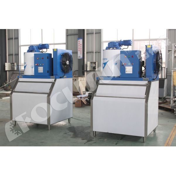 Bitzer Compressor 1 Ton Flake Ice Making Machine for Small Capacity Ice Production