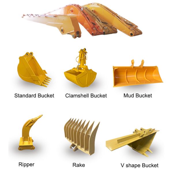 Long Boom Excavator for Sale Q690D Q355B 6 Months Warranty