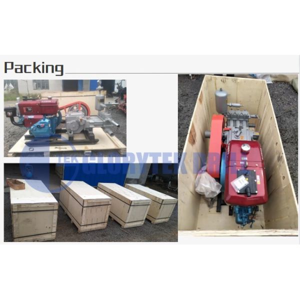 Advanced Technology Triplex Mud Pump 3NB-350 Single Action Piston For Oil Drilling