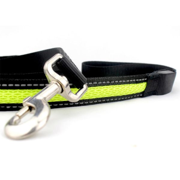 Light Up LED Dog Leash , 120cm Size Large Adjustable Safety Pet Leash