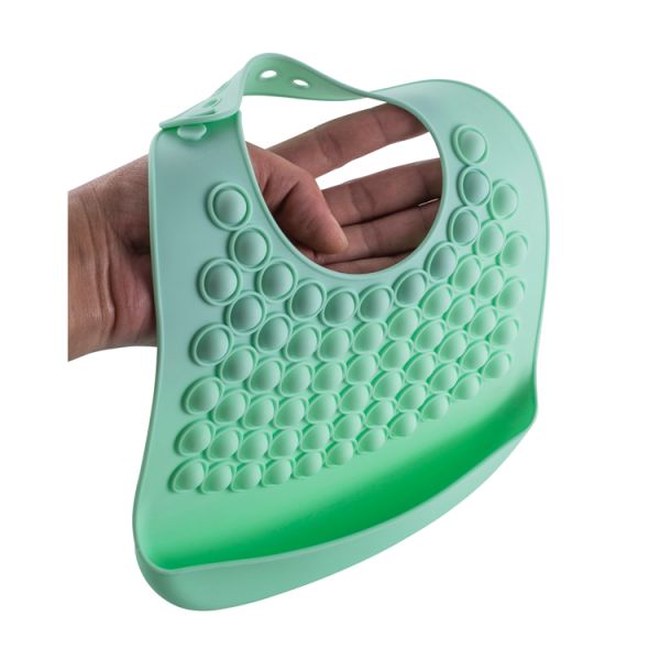 OEM Baby Silicone Products Multi Colors Toddlers Newborn Waterproof Bibs