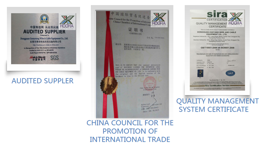 Model 630/800 CE/ISO cantilever single twisting machine with PLC systems