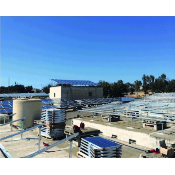 Hot Dip Galvanized Steel and waterproof Solar Panel Ground Mounting System bracket