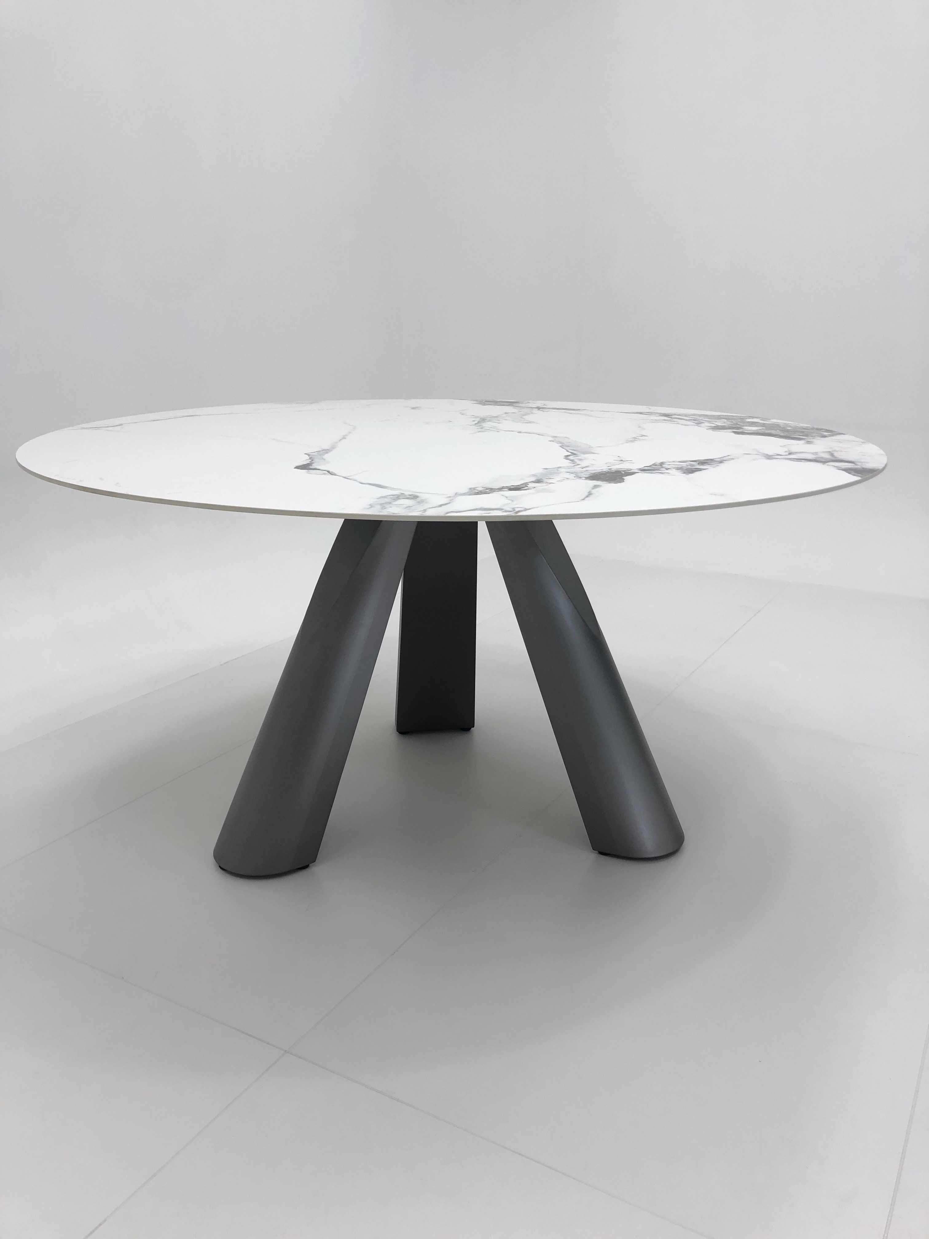 Wholesale Luxury Dinning Room Table Sets With White Marble Top And 6 Chairs