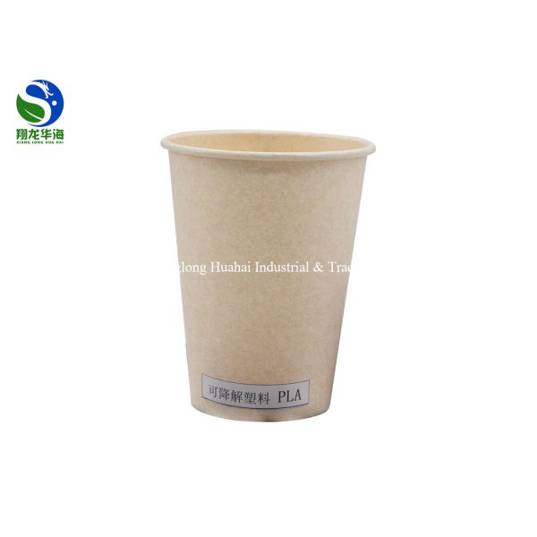 High Grade Biodegradable PLA Coated Paper Cup Reusable 100% Eco Friendly Pressureproof