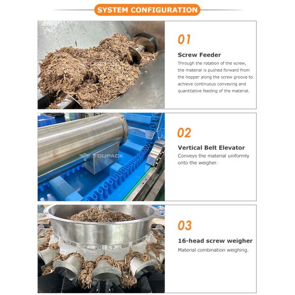 14 Head Automatic Weighing Packing Machine 220V for Food Industry