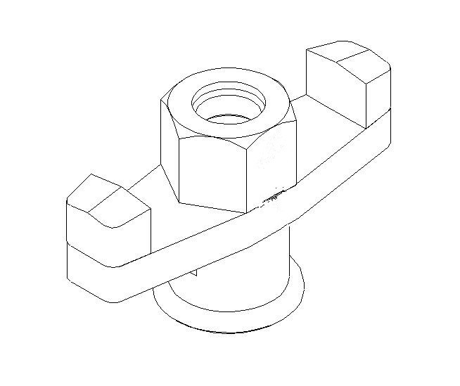 Professional Tie Rod Formwork Accessories 145KN Tensile Loading Capacity