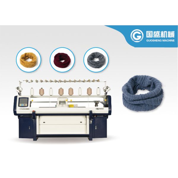 Single Phase Wool Textile 7G Hat Knitting Machine