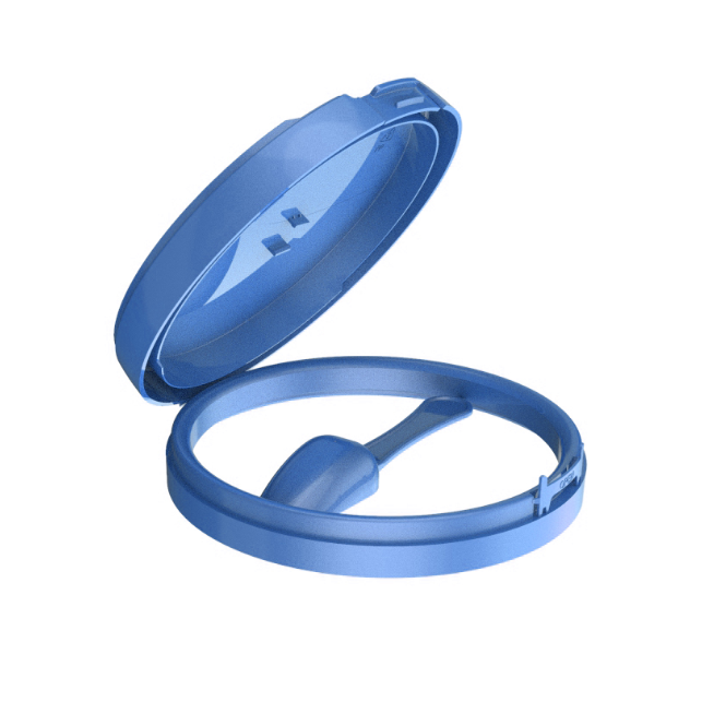 Super Sealing Performance 132mm Plastic Infant Formula Can Lid with Measuring Scoop